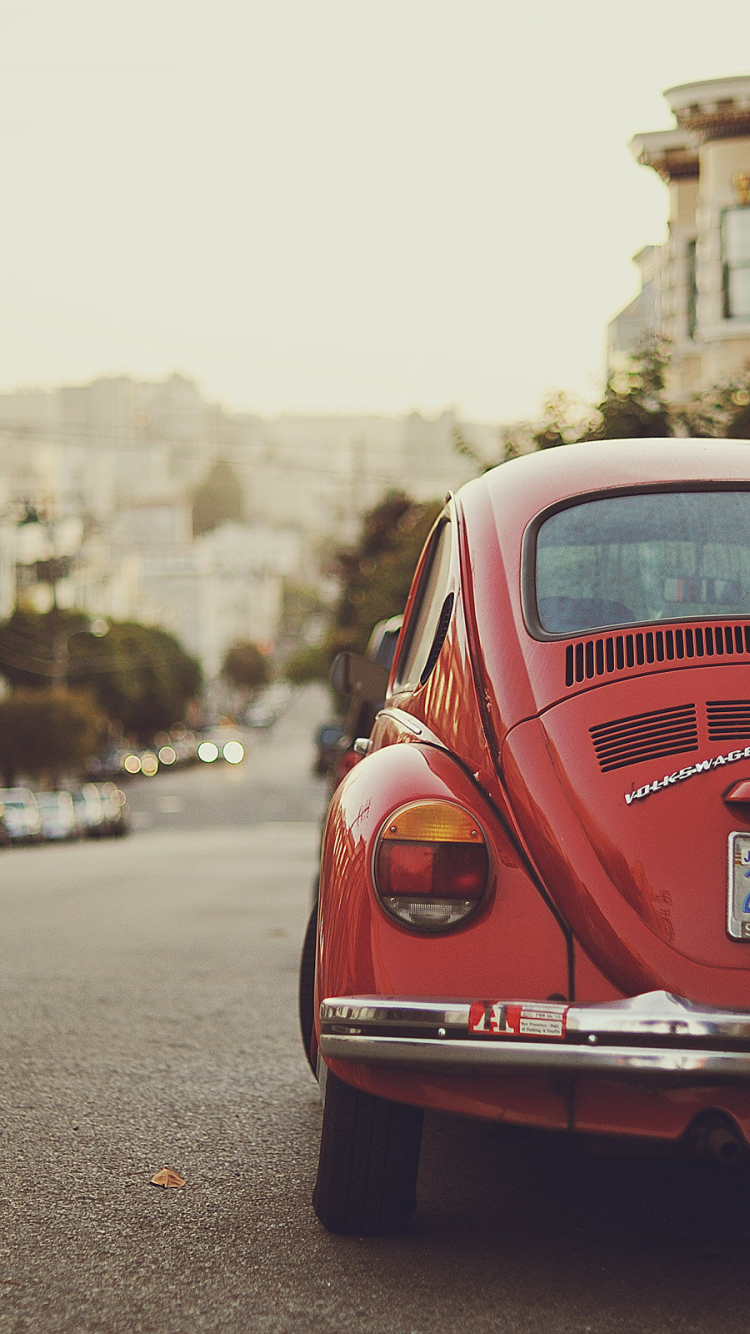 Download mobile wallpaper Volkswagen, Vintage, Beetle, Vehicles for free.
