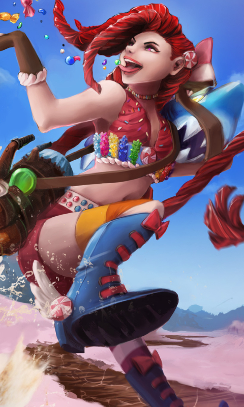 Download mobile wallpaper League Of Legends, Video Game, Jinx (League Of Legends) for free.