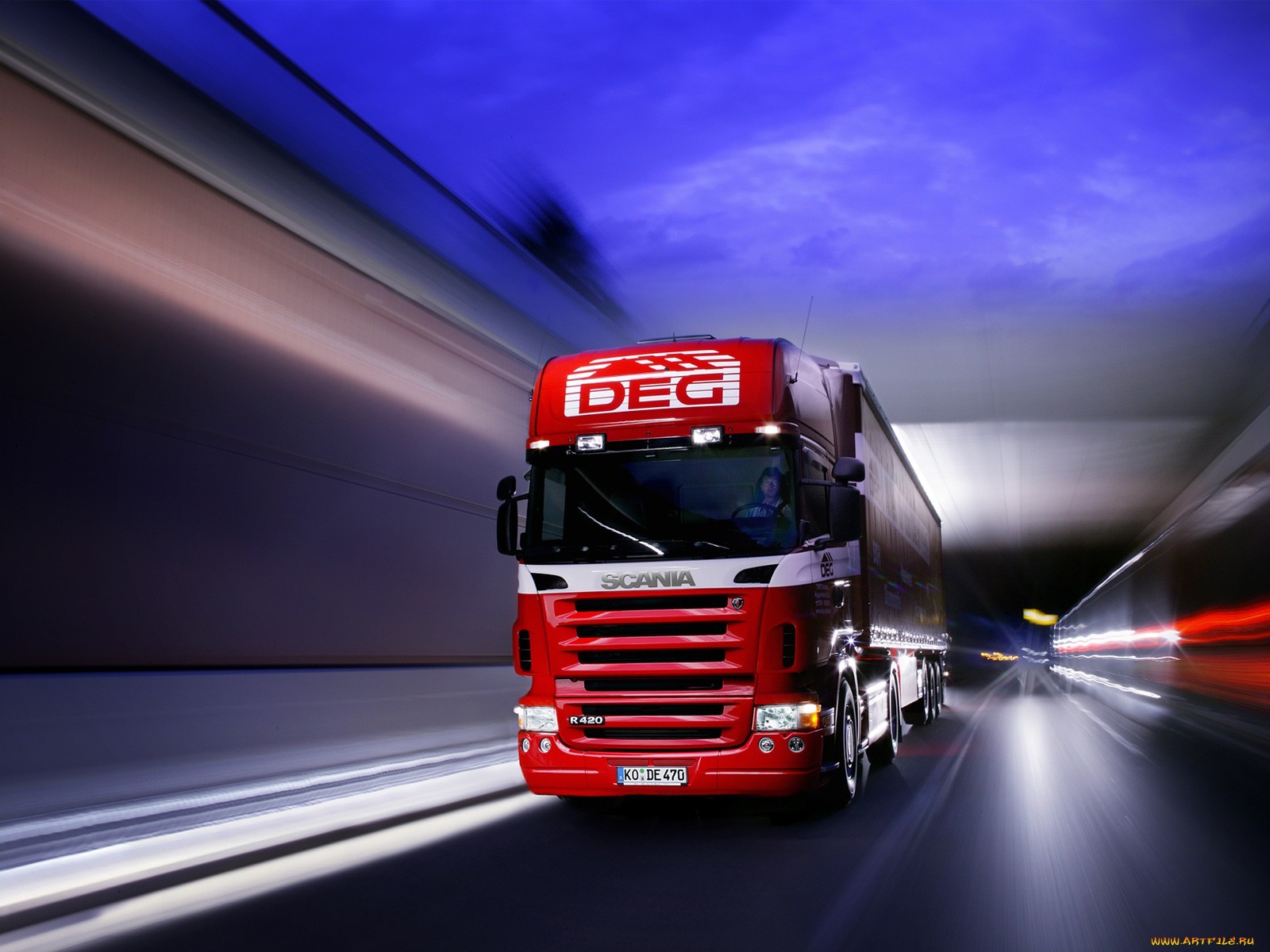 23054 baixar papel de parede caminhões, transporte, automóveis, azul - protetores de tela e imagens gratuitamente