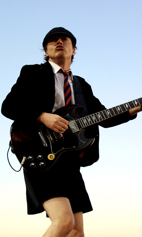 music, ac/dc, angus young Full HD