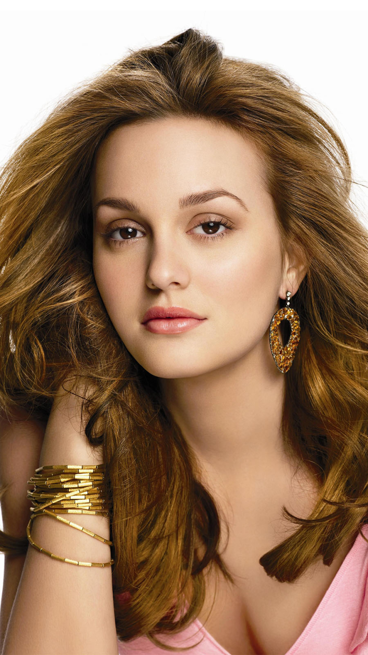 Download mobile wallpaper Celebrity, Leighton Meester for free.
