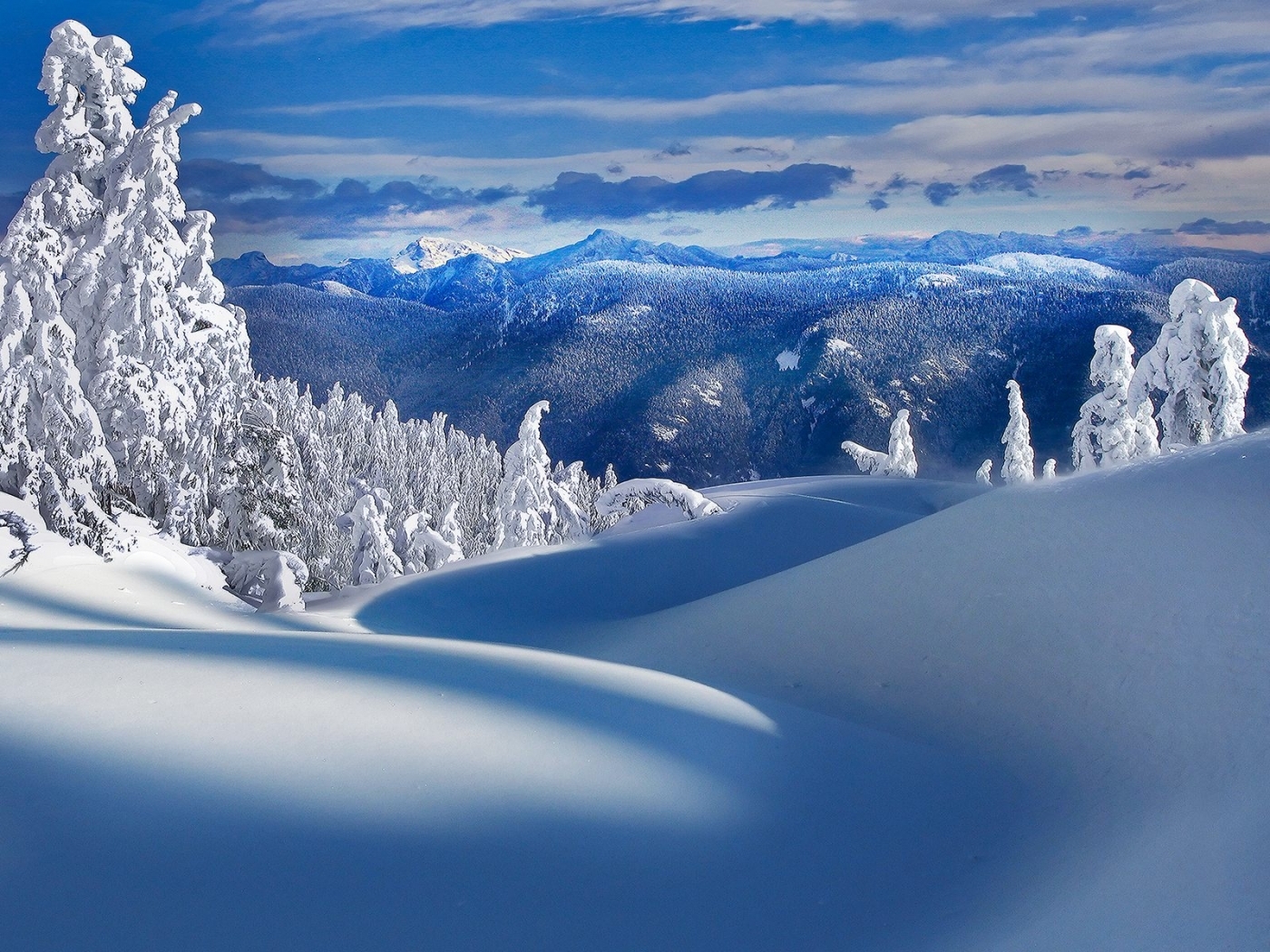 Скачать обои бесплатно Снег, Зима, Пейзаж картинка на рабочий стол ПК