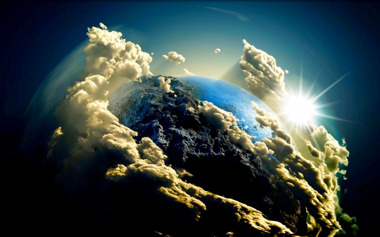 Free download wallpaper Earth, Artistic on your PC desktop