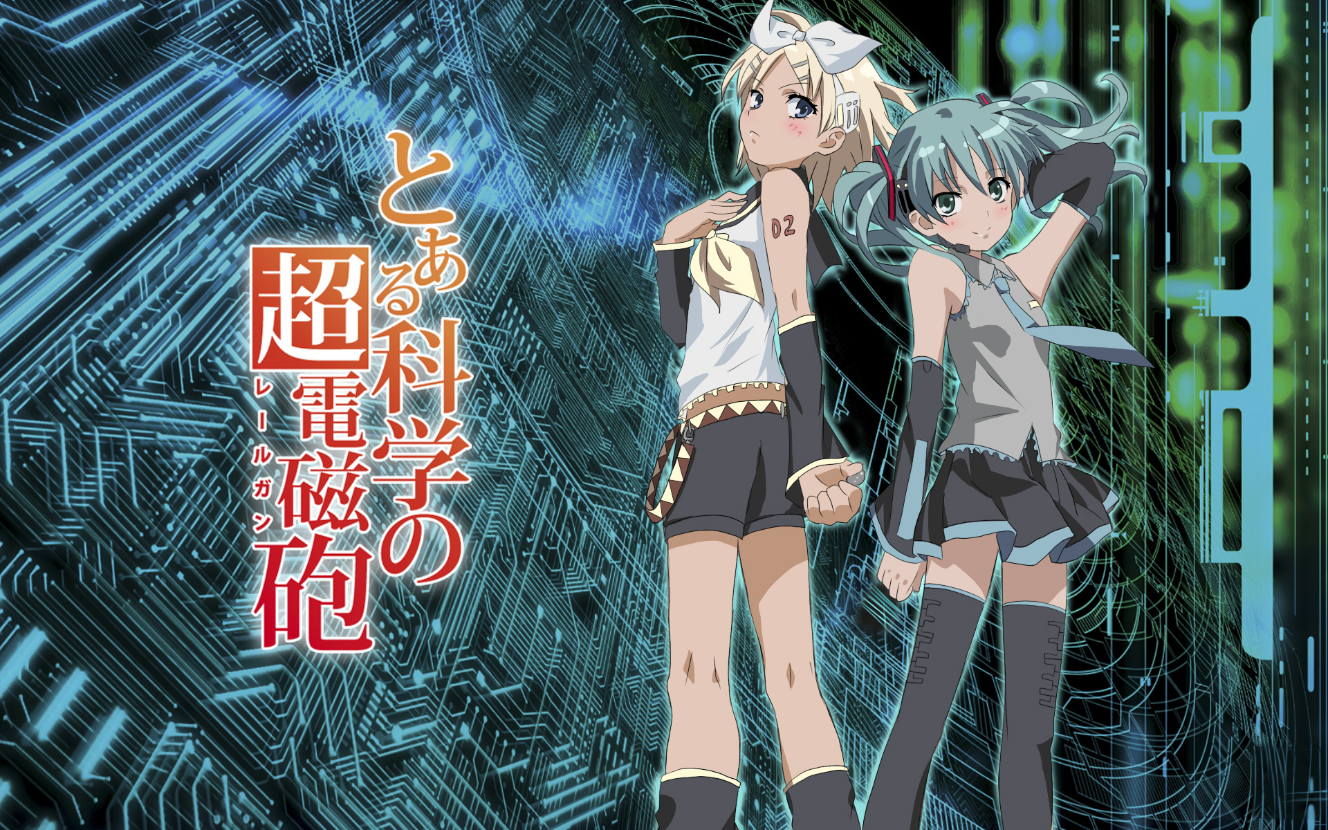 Download mobile wallpaper Anime, Vocaloid, Hatsune Miku, Rin Kagamine for free.
