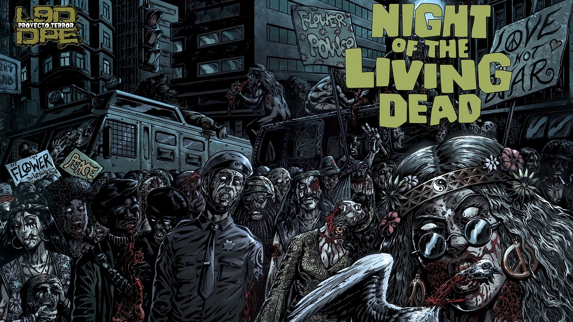 627463 Bild herunterladen comics, die nacht der lebenden toten - Hintergrundbilder und Bildschirmschoner kostenlos