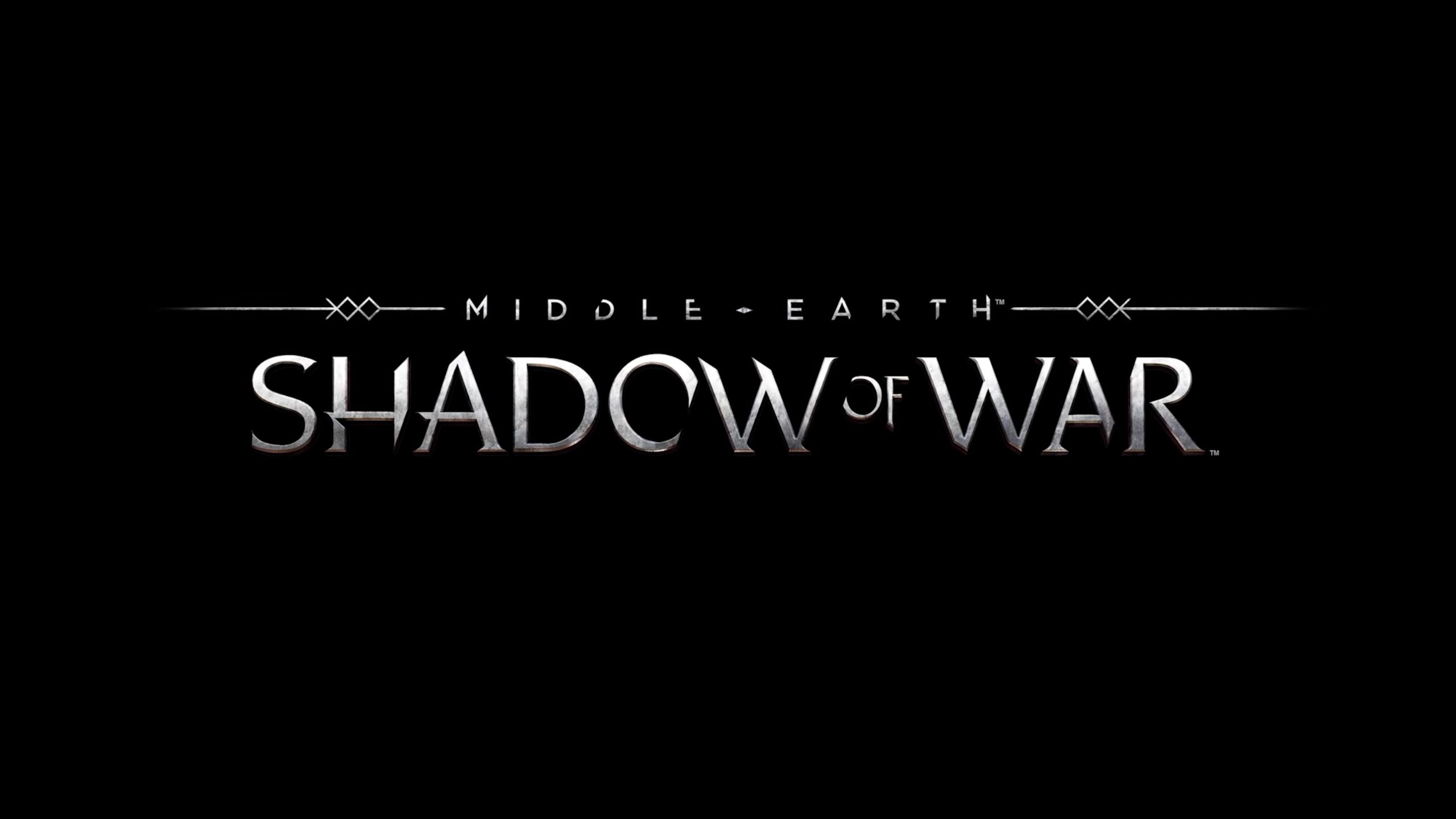 822621 baixar papel de parede videogame, terra média: sombras da guerra, logotipo - protetores de tela e imagens gratuitamente