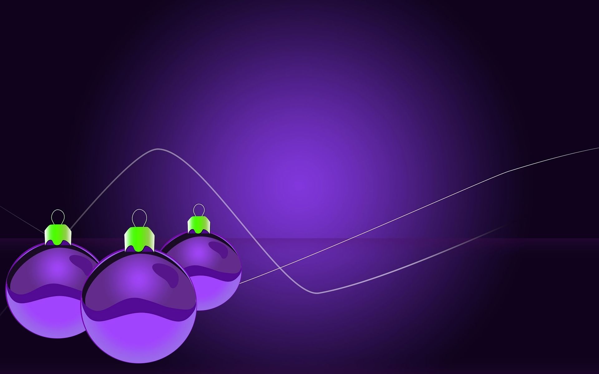 Download mobile wallpaper Christmas, Holiday, Purple, Decoration, Minimalist, Bauble for free.