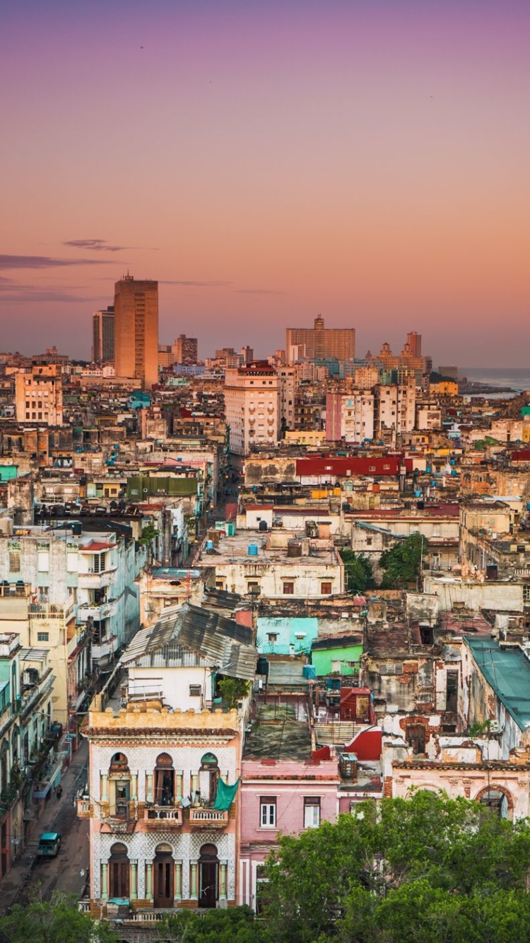 Скачати мобільні шпалери Міста, Гавана, Створено Людиною безкоштовно.