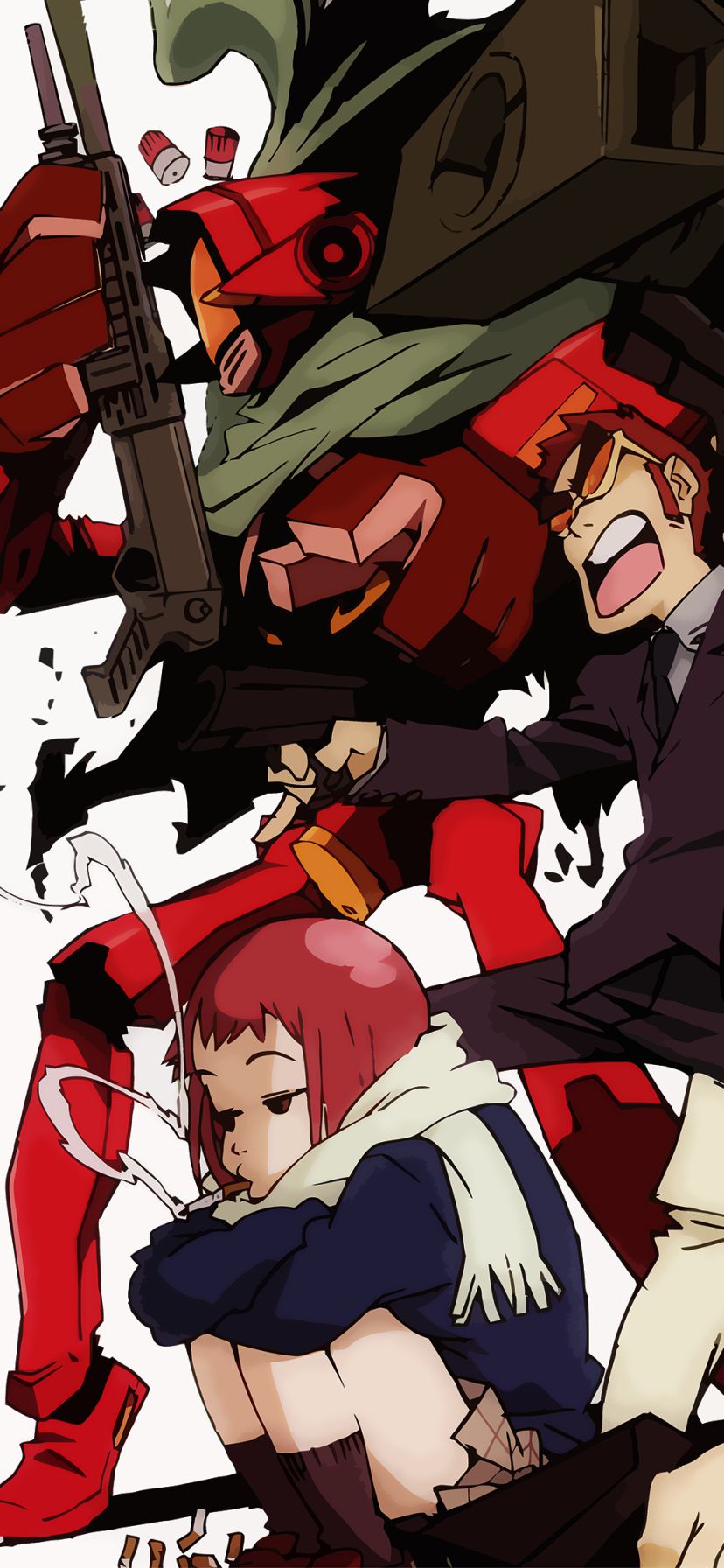 Baixar papel de parede para celular de Anime, Flcl gratuito.