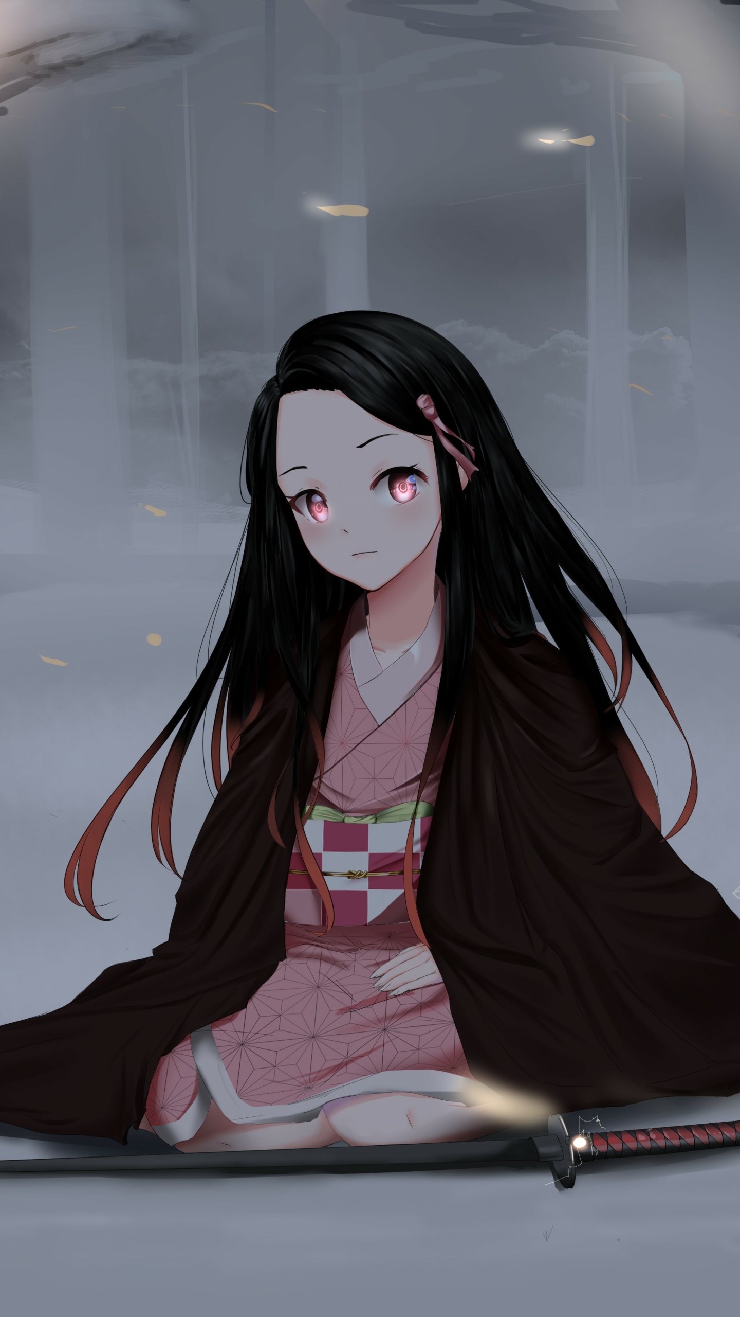 Descarga gratuita de fondo de pantalla para móvil de Animado, Nezuko Kamado, Demon Slayer: Kimetsu No Yaiba.