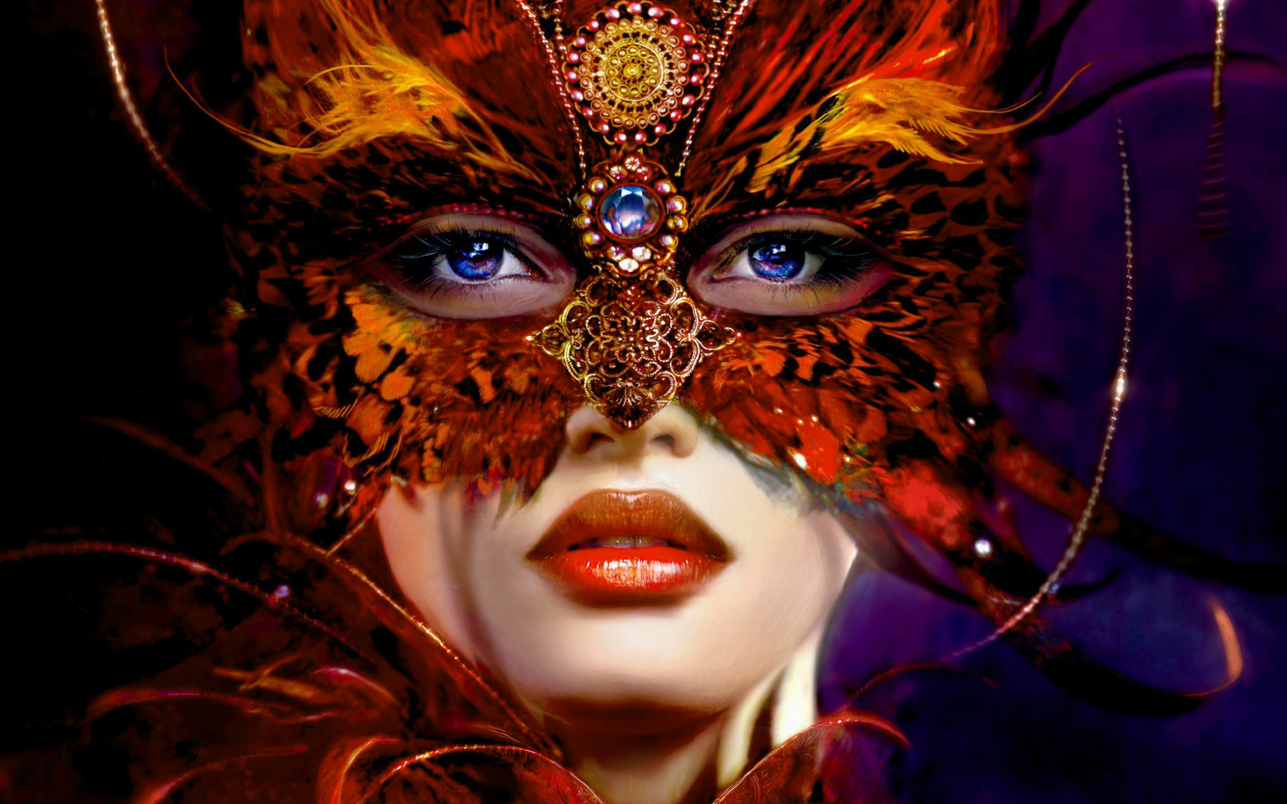 Download mobile wallpaper Fantasy, Artistic, Women for free.