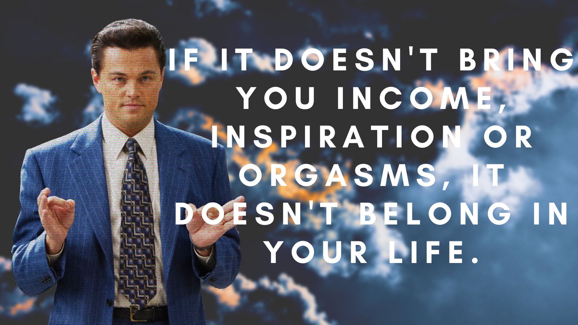 Free download wallpaper Leonardo Dicaprio, Quote, Movie, The Wolf Of Wall Street on your PC desktop