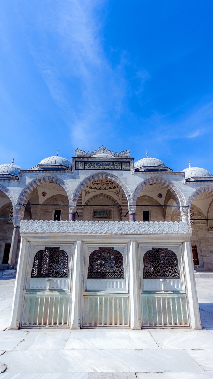 Скачать картинку Религиозные, Мечеть Султана Ахмеда, Мечети в телефон бесплатно.