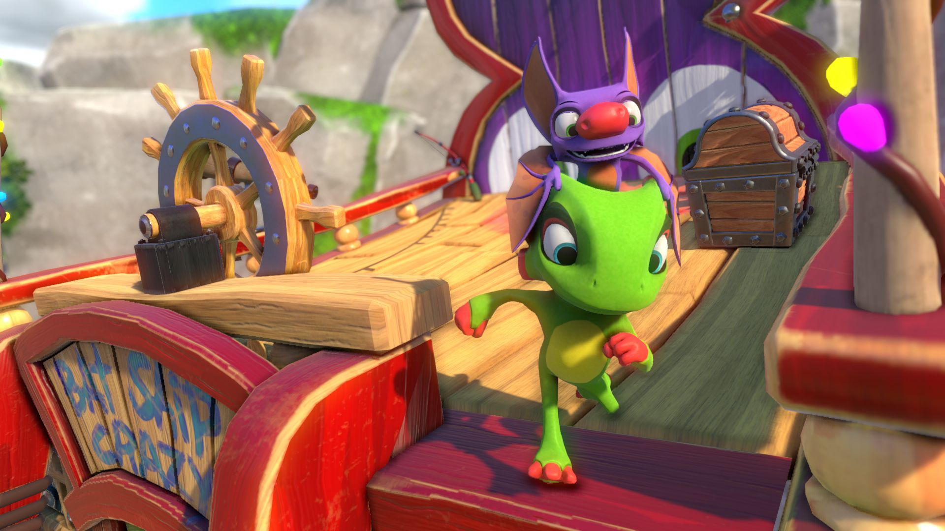 Download mobile wallpaper Video Game, Yooka Laylee for free.