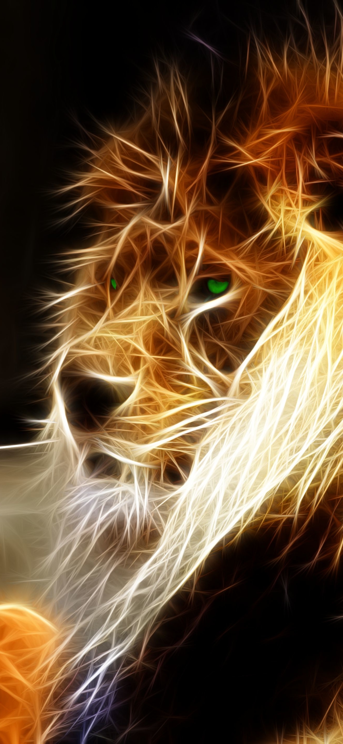 Download mobile wallpaper Cats, Lion, Animal for free.