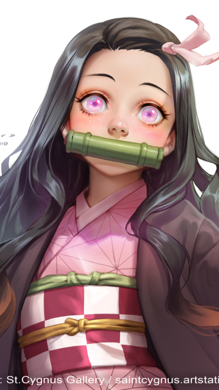 Descarga gratuita de fondo de pantalla para móvil de Animado, Nezuko Kamado, Demon Slayer: Kimetsu No Yaiba.