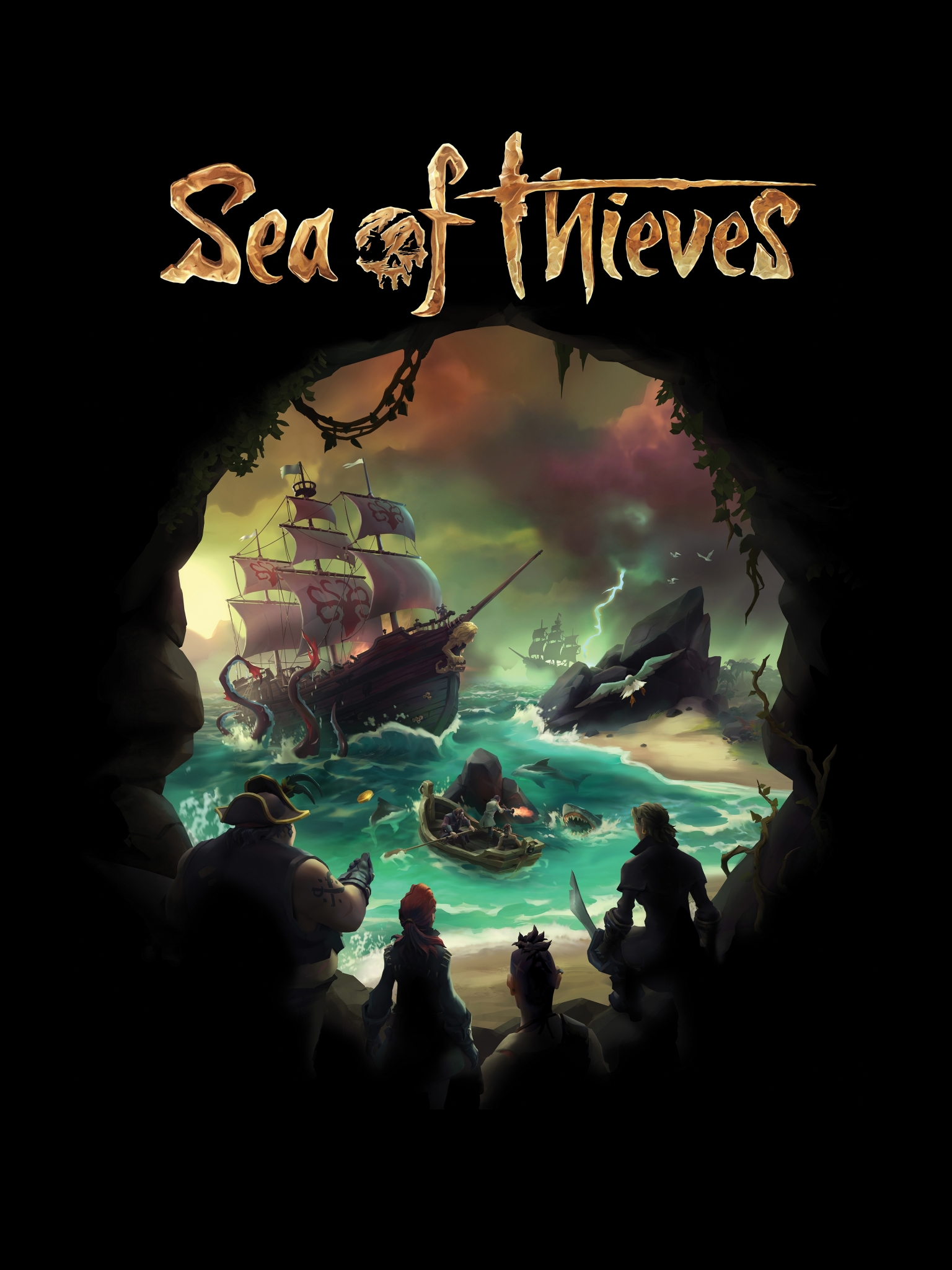 Handy-Wallpaper Computerspiele, Sea Of Thieves kostenlos herunterladen.