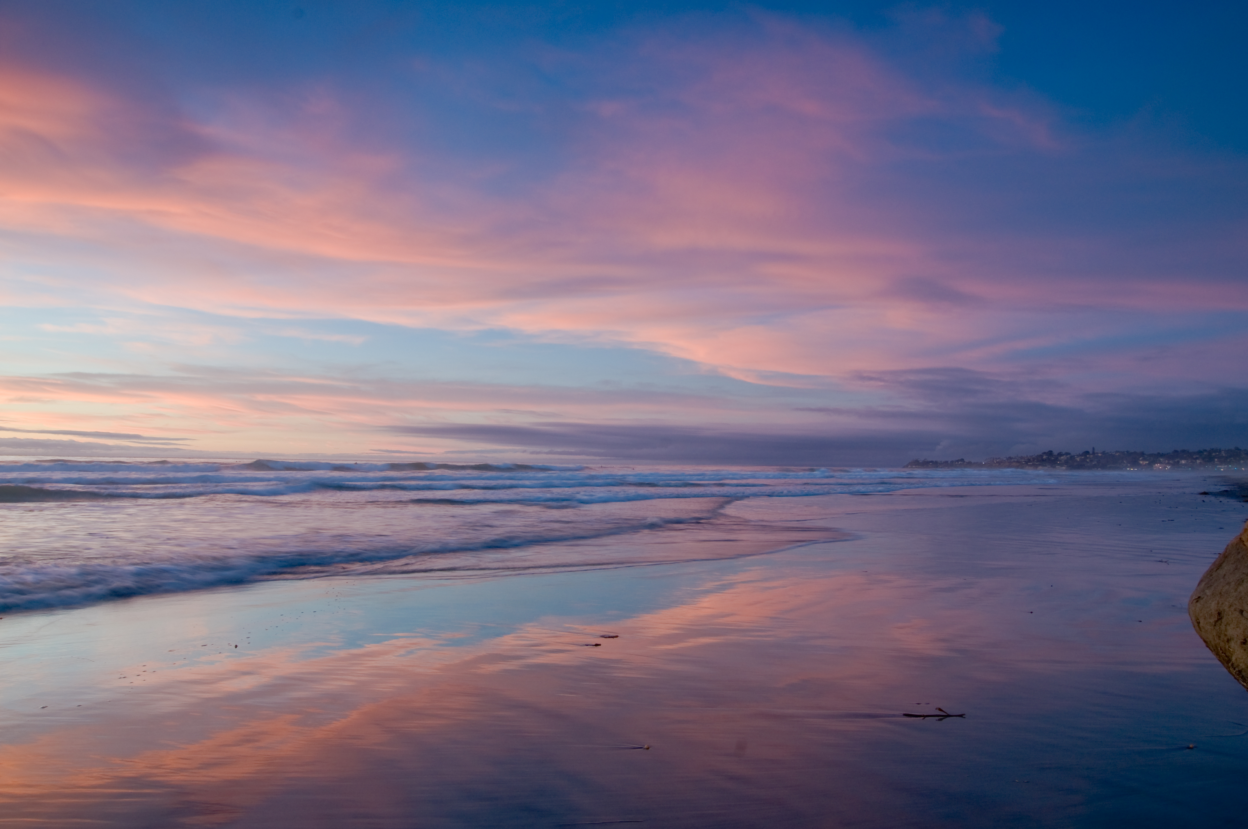 ocean, nature, california, sky, beach, shore, bank Smartphone Background