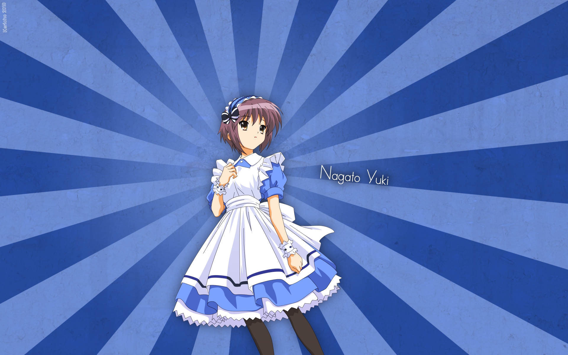 Descarga gratuita de fondo de pantalla para móvil de Suzumiya Haruhi No Yūutsu, Yuki Nagato, Animado.