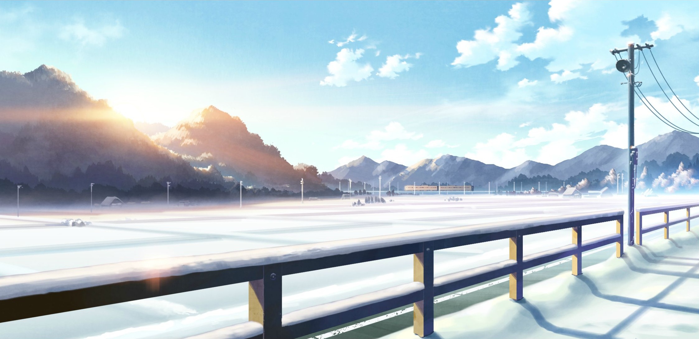 Free download wallpaper Anime, 5 Centimeters Per Second on your PC desktop