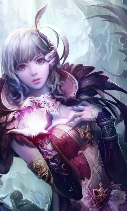 Download mobile wallpaper Fantasy, Aion, Warrior, Armor, Video Game, White Hair, Mmorpg for free.