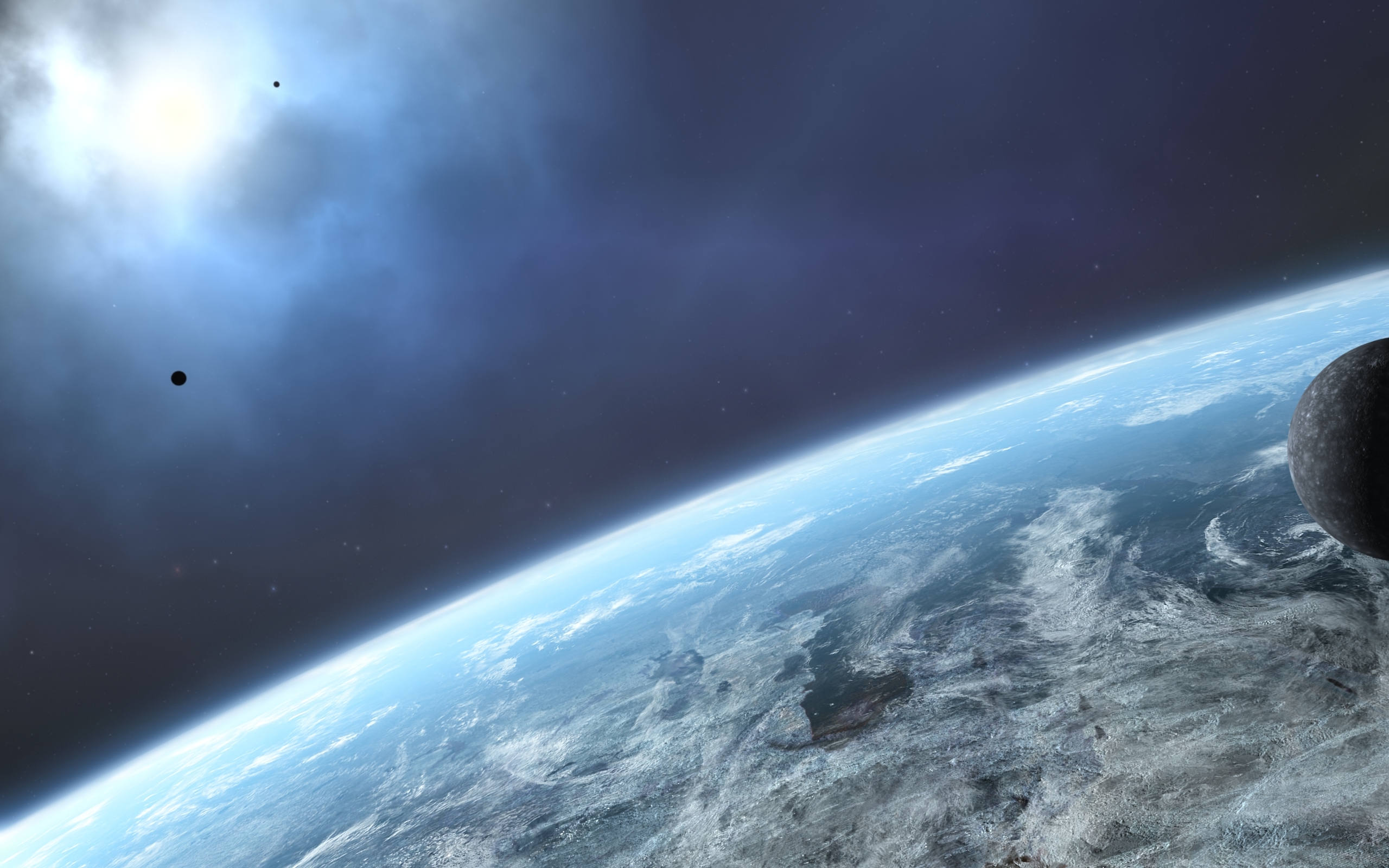 Free download wallpaper Planet, Sci Fi on your PC desktop