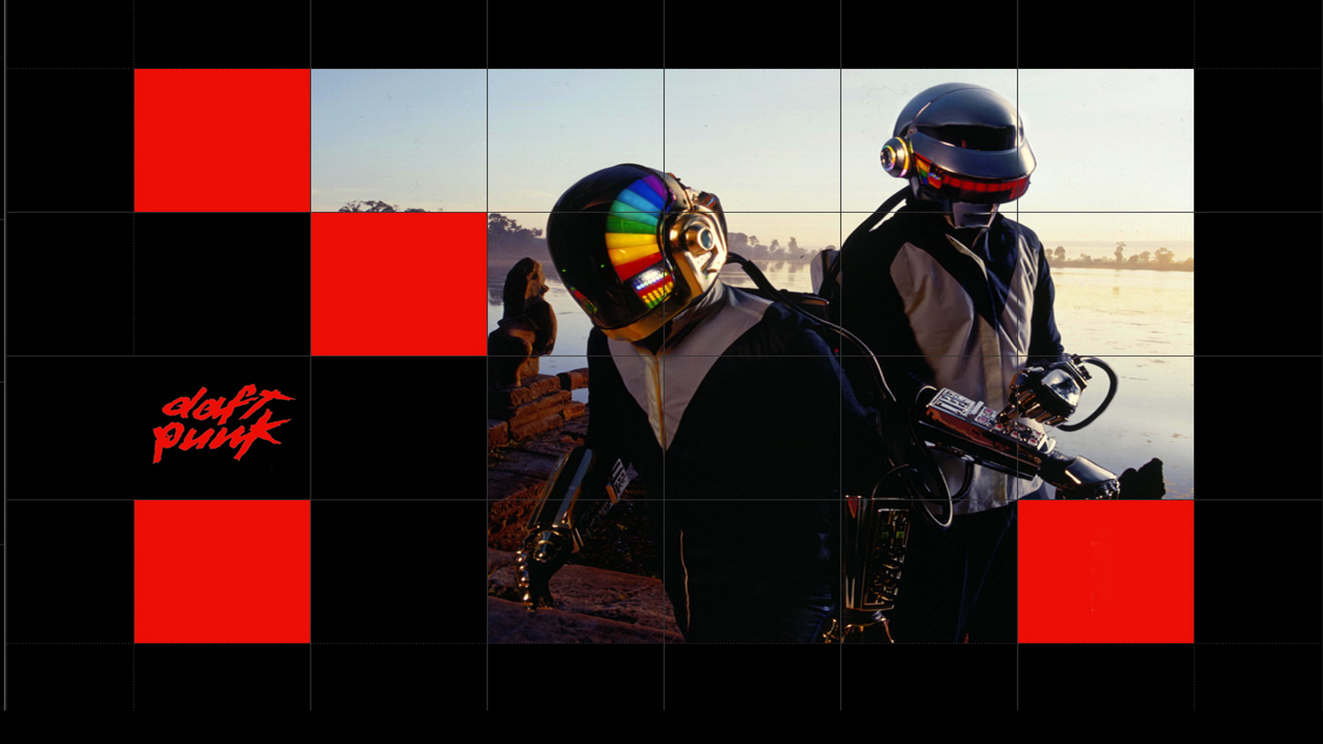 Laden Sie das Musik, Daft Punk-Bild kostenlos auf Ihren PC-Desktop herunter