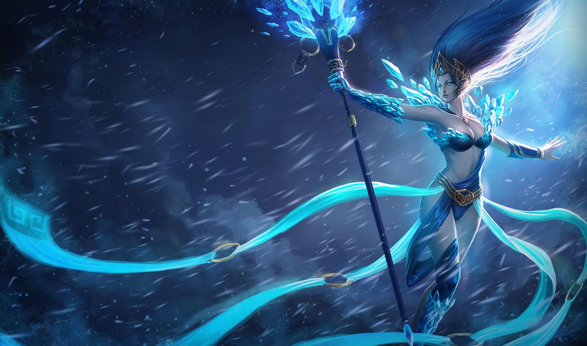 Download mobile wallpaper Fantasy, League Of Legends, Staff, Video Game, Janna (League Of Legends) for free.