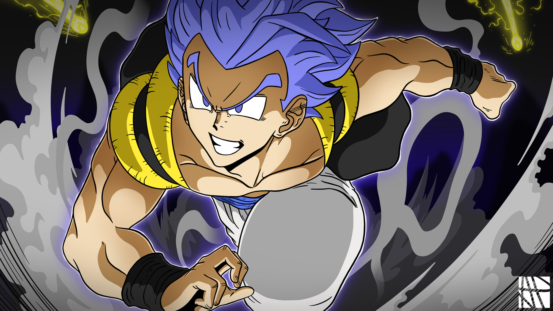 Baixar papel de parede para celular de Anime, Gogeta (Dragon Ball), Dragon Ball Super: Broly gratuito.