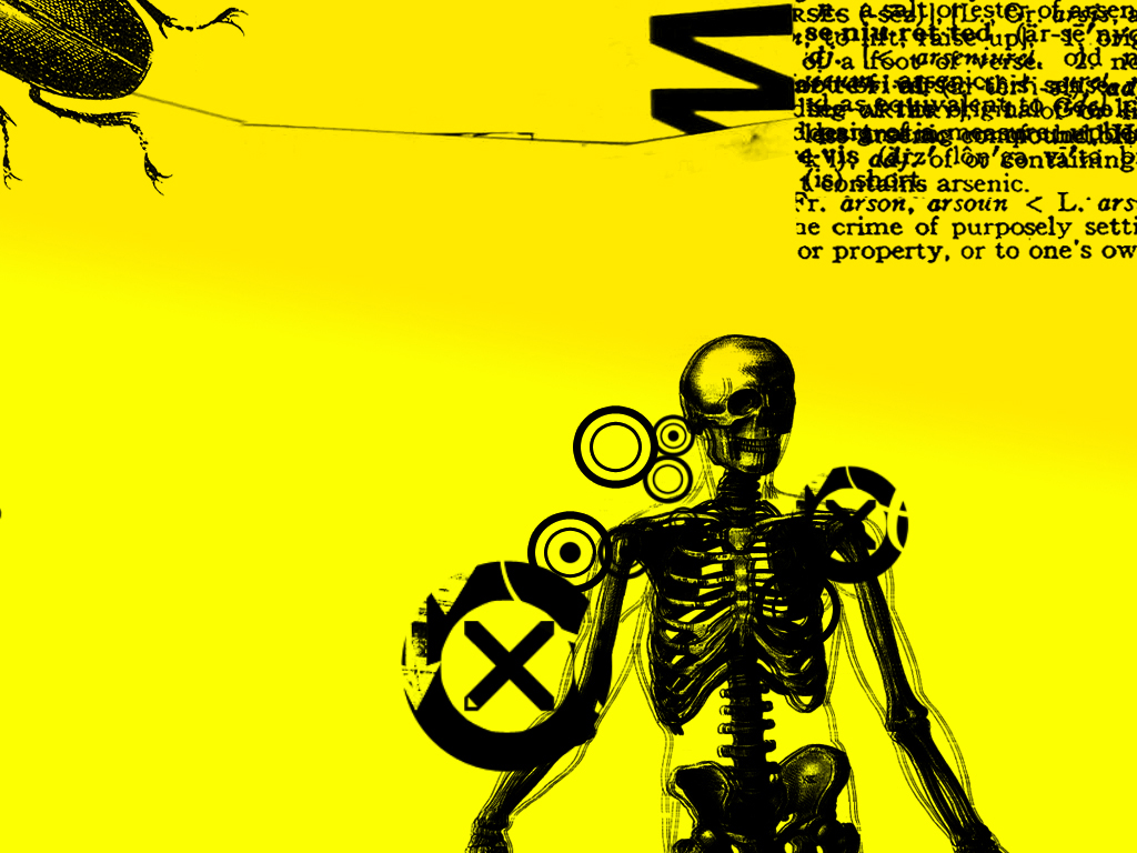 Download mobile wallpaper Dark, Creepy, Skeleton for free.