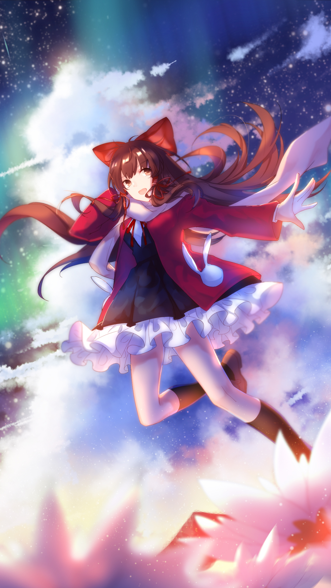 Descarga gratuita de fondo de pantalla para móvil de Animado, Touhou, Reimu Hakurei.