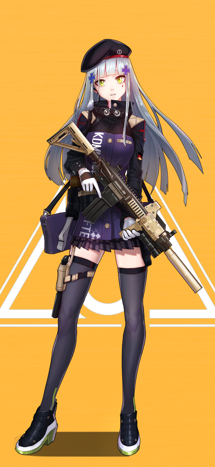 Handy-Wallpaper Computerspiele, Girls' Frontline, Hk416 (Mädchen Frontlinie) kostenlos herunterladen.