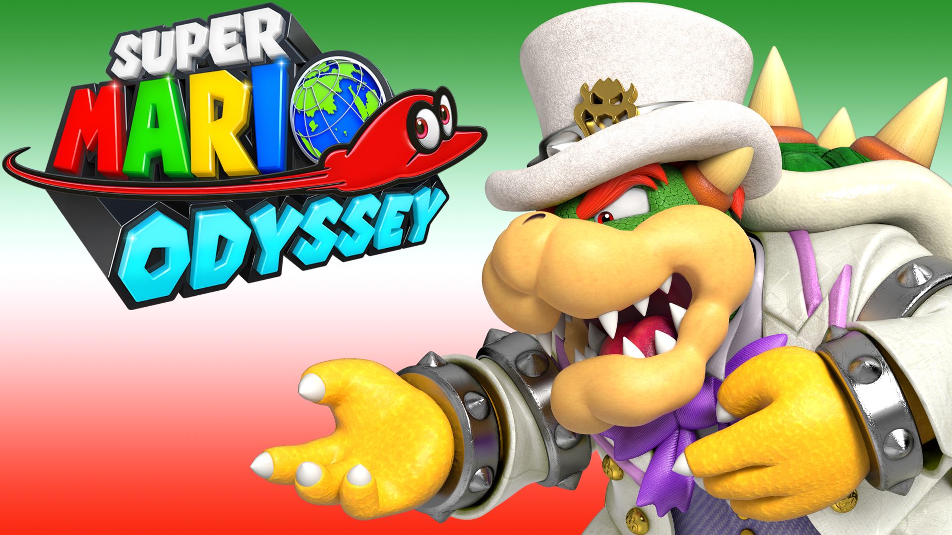Free download wallpaper Mario, Video Game, Bowser, Super Mario Odyssey on your PC desktop