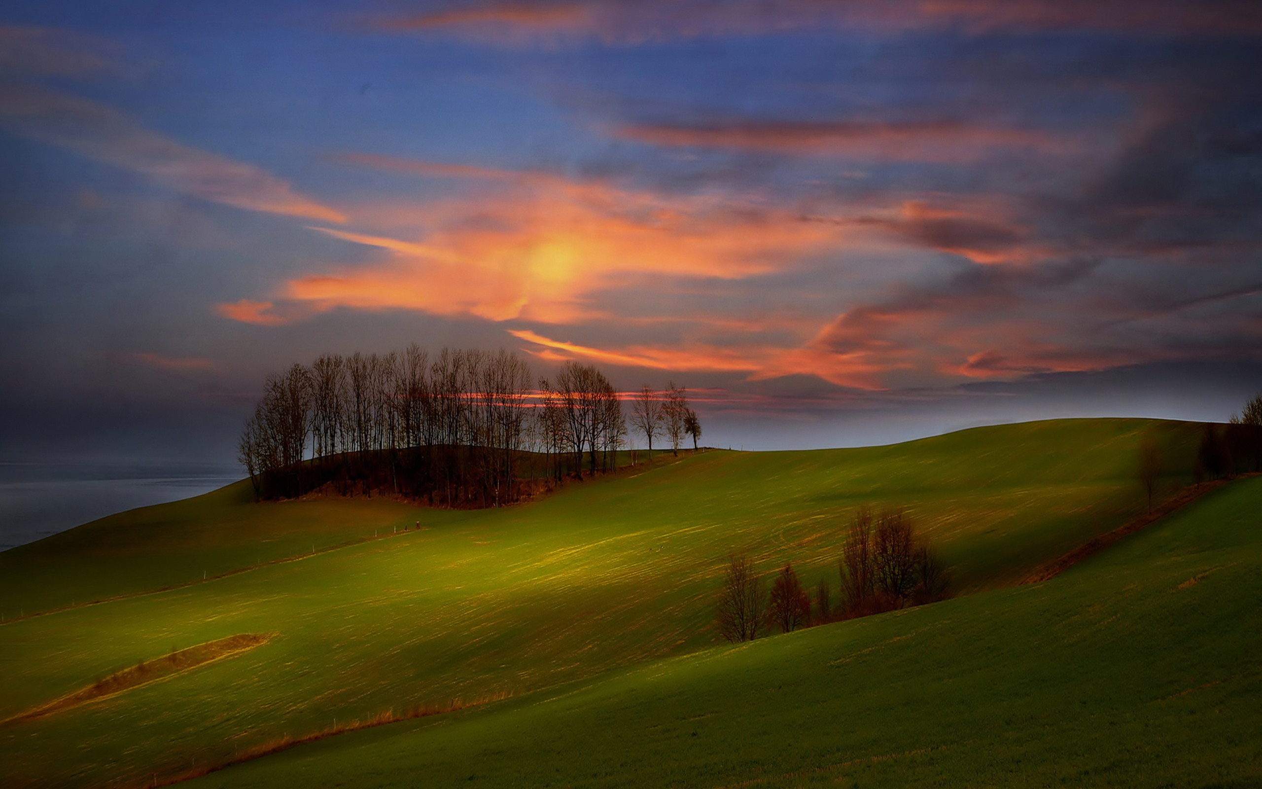 Free download wallpaper Landscape, Sunrise, Earth on your PC desktop