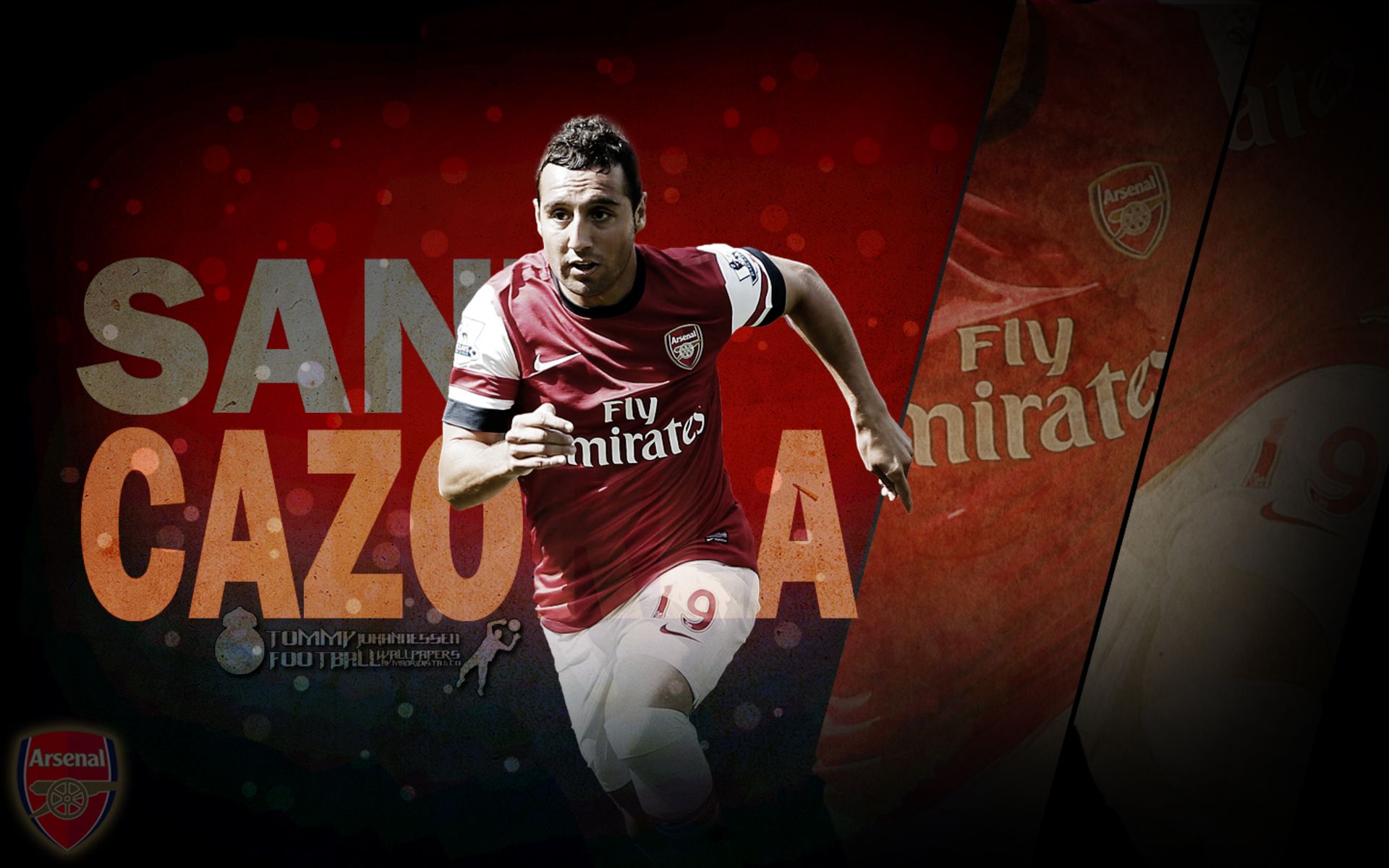 Laden Sie das Sport, Fußball, Arsenal Fc, Sant Cazorla-Bild kostenlos auf Ihren PC-Desktop herunter