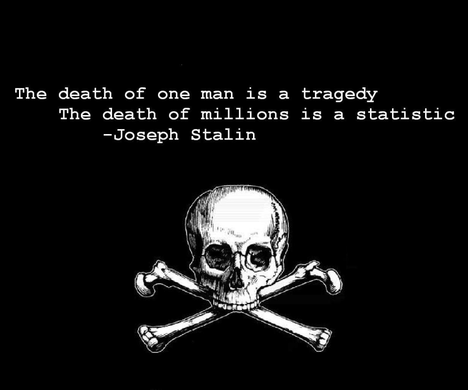 misc, quote, statement, skull, joseph stalin