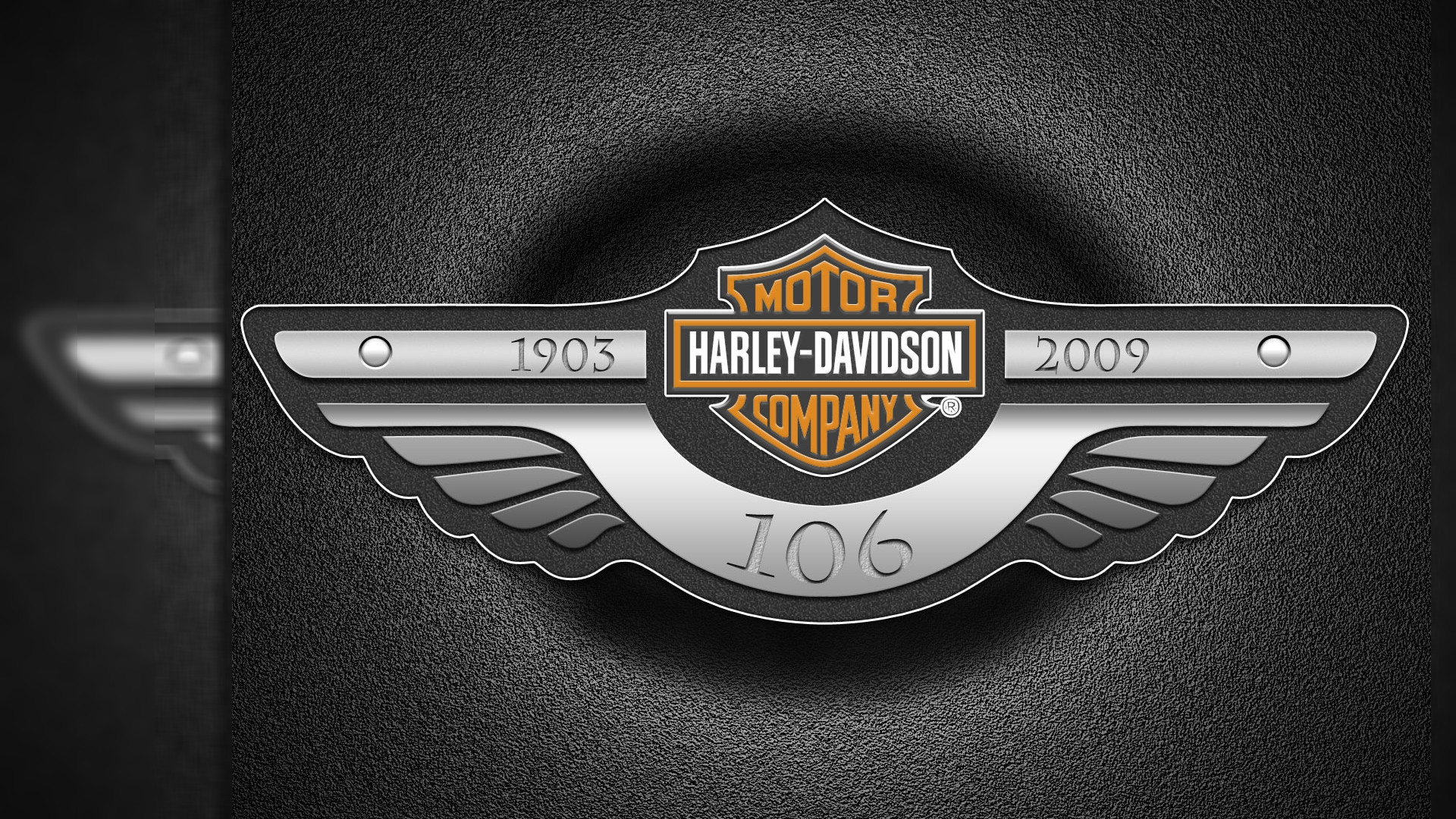 366688 descargar fondo de pantalla logotipo de harley davidson, vehículos, harley davidson, motocicletas: protectores de pantalla e imágenes gratis