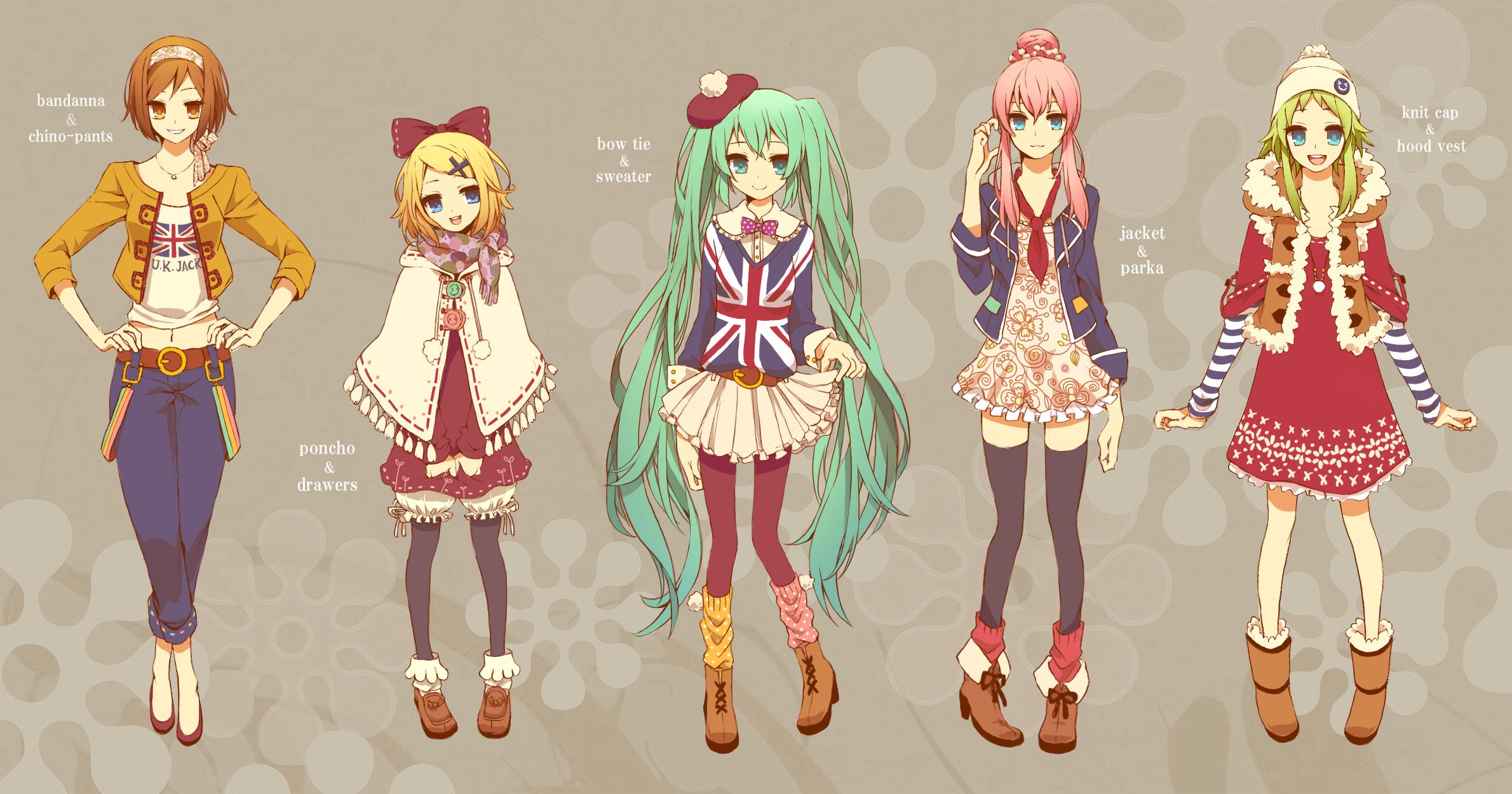 Laden Sie das Vocaloid, Hatsune Miku, Animes, Lukas Megurin, Rin Kagamine, Gumi (Vocaloid), Meiko (Vocaloid)-Bild kostenlos auf Ihren PC-Desktop herunter