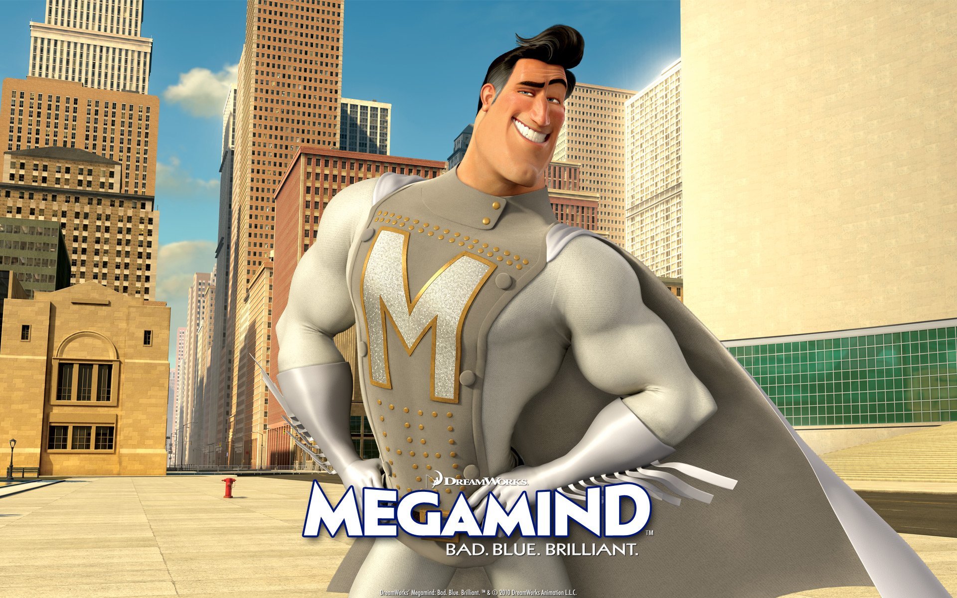 Megamind Vertical Background