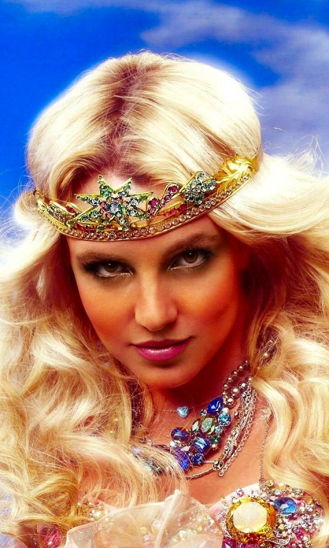 Handy-Wallpaper Britney Spears, Sänger, Blond, Gesicht, Frauen, Blondinen kostenlos herunterladen.