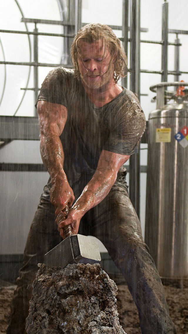 Handy-Wallpaper Filme, Thor, Chris Hemsworth kostenlos herunterladen.