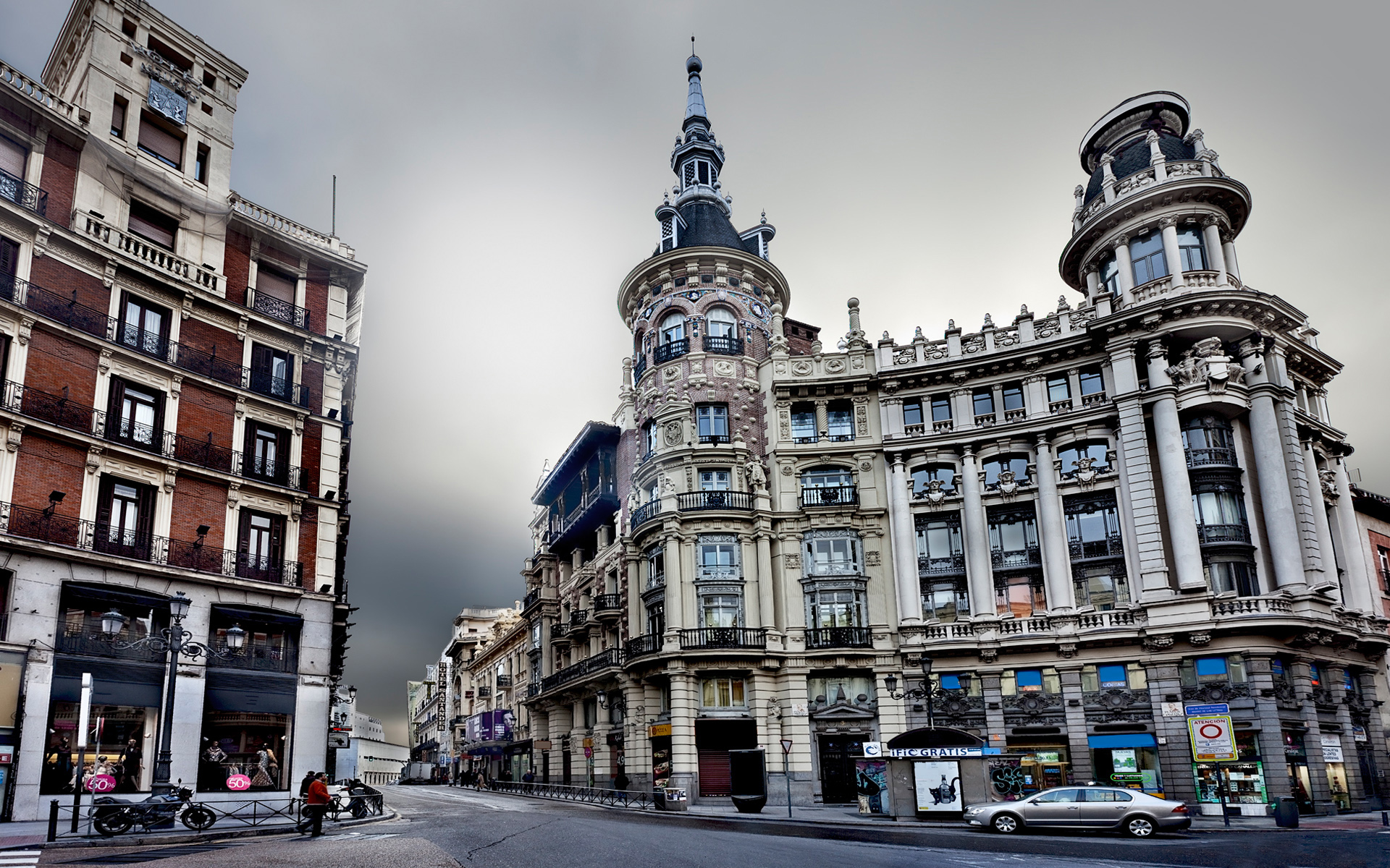 madrid, man made, architecture, building, city, spain