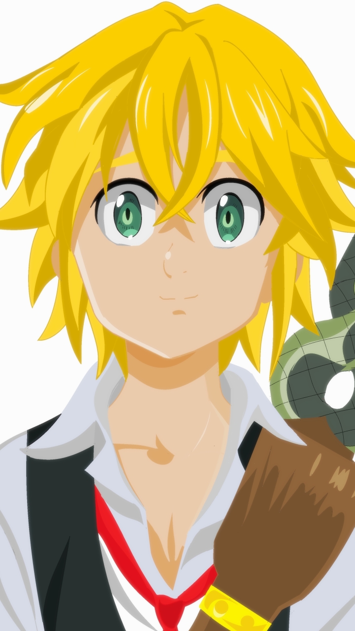 Download mobile wallpaper Anime, Blonde, Green Eyes, The Seven Deadly Sins, Meliodas (The Seven Deadly Sins) for free.