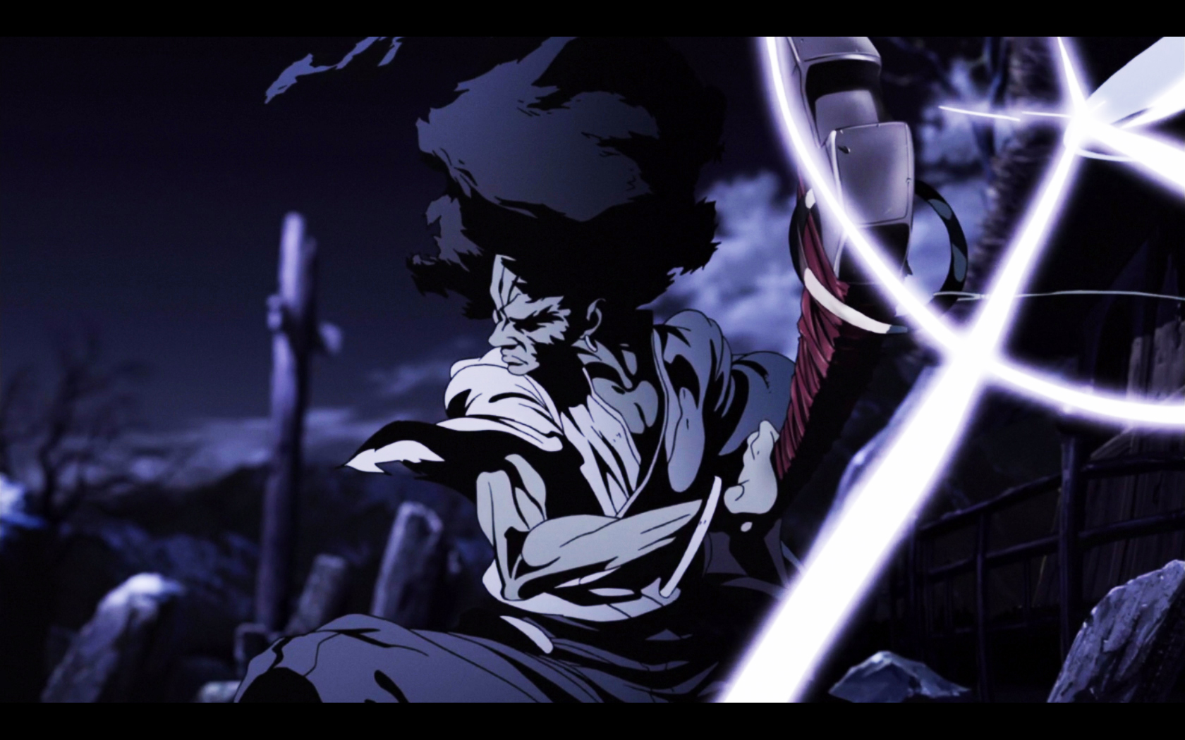 219016 descargar fondo de pantalla afro samurai, animado: protectores de pantalla e imágenes gratis