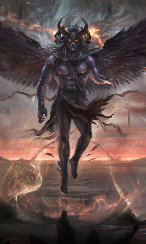 Download mobile wallpaper Fantasy, Creature, Demon for free.