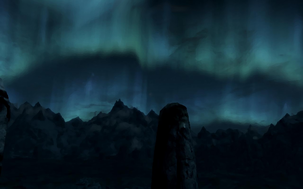Download mobile wallpaper Night, Video Game, Skyrim, The Elder Scrolls V: Skyrim, The Elder Scrolls for free.