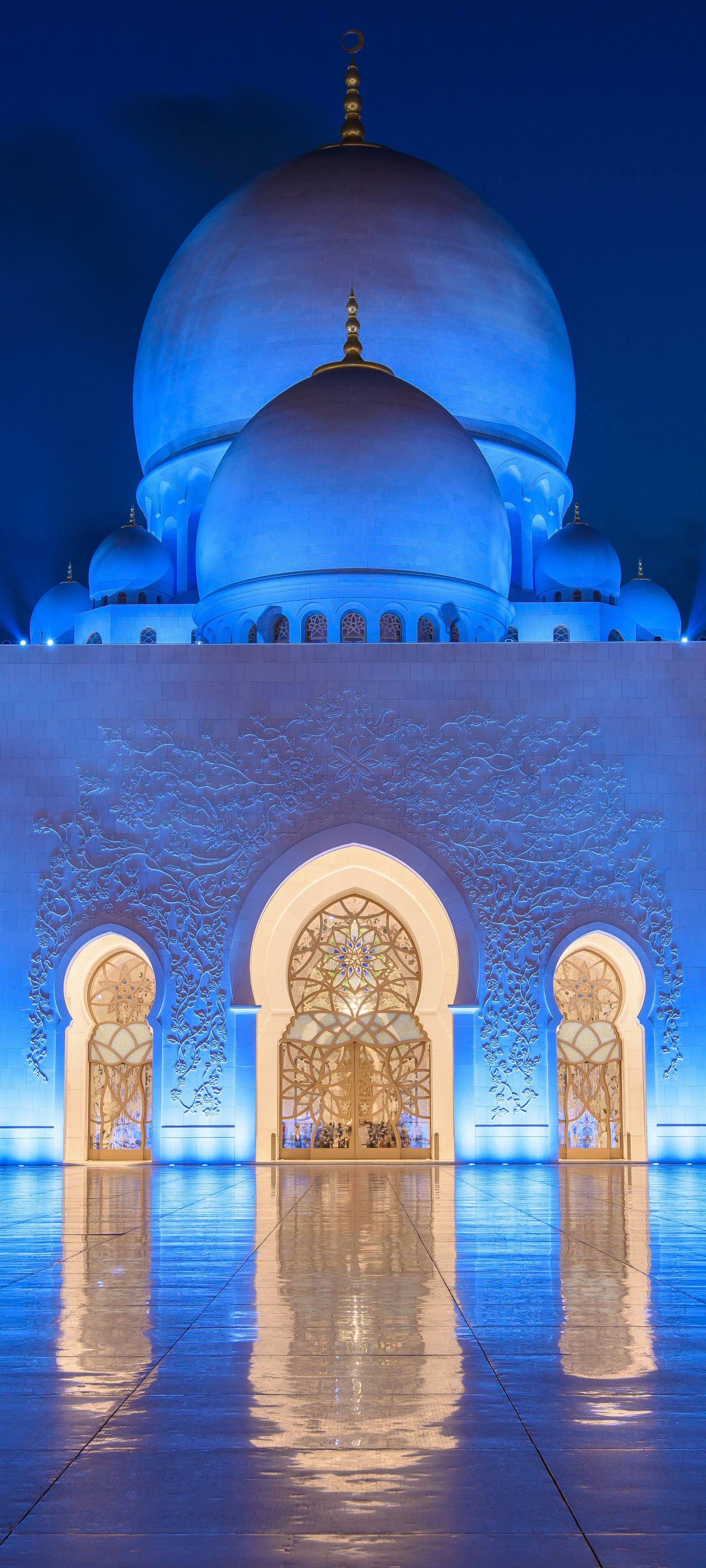 1186425 завантажити шпалери релігійний, велика мечеть шейха заїда, архітектура, купол, абу дабі, об'єднані арабські емірати, ніч, мечеть, мечеті - заставки і картинки безкоштовно