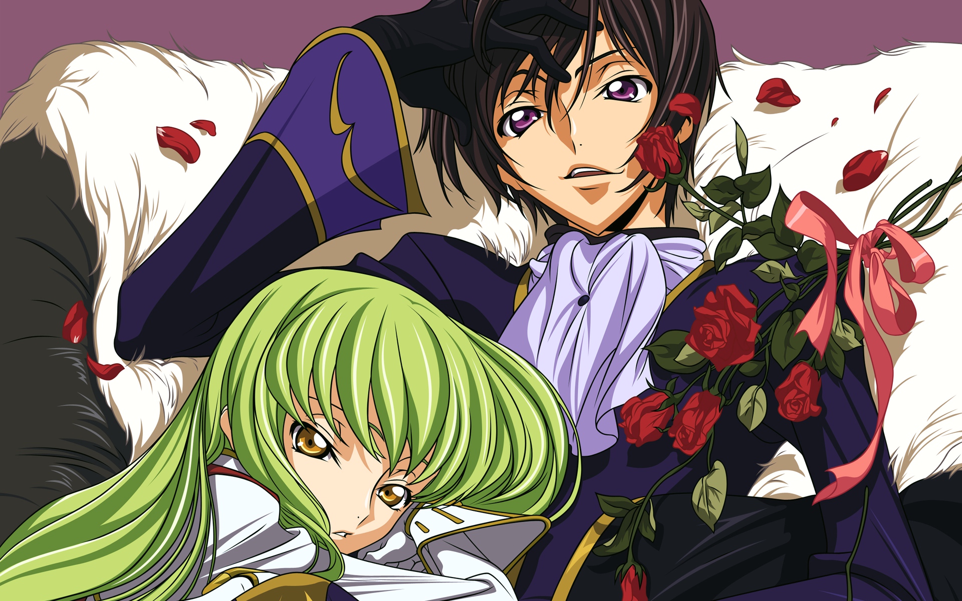 Download mobile wallpaper C C (Code Geass), Code Geass, Lelouch Lamperouge, Anime for free.