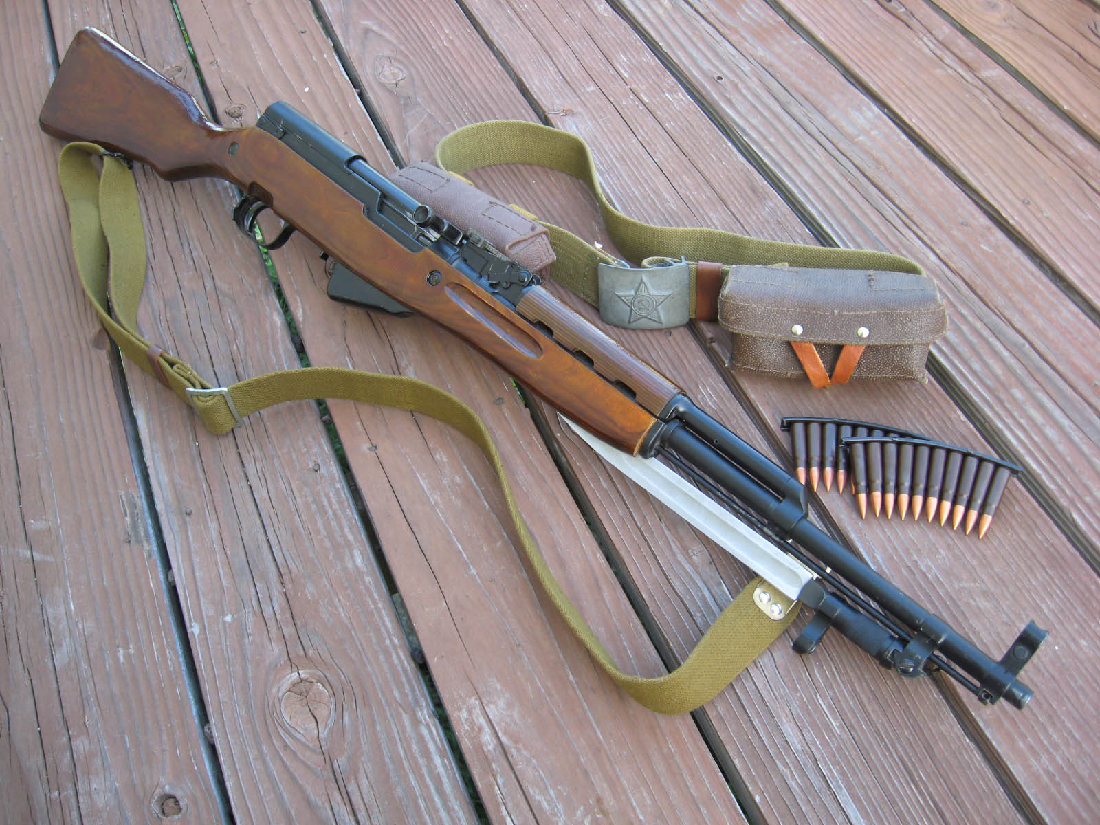 weapons, sks rifle
