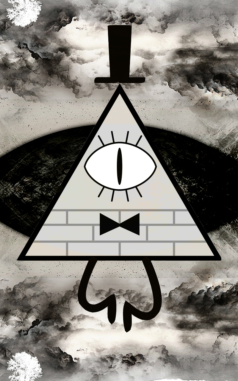 Download mobile wallpaper Cartoon, Tv Show, Gravity Falls, Bill Cipher for free.